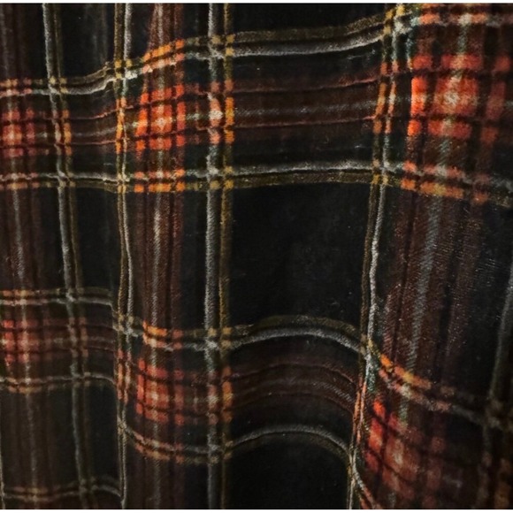 J.Crew Stewart Tartan Velvet Plaid Top 16 NWT - Picture 10 of 10